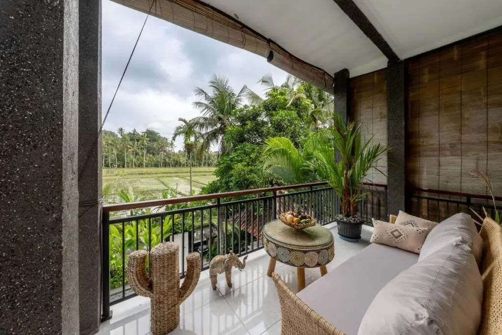 Eco Family Retreat, Rice Field & Jungle Views, Shared Pool, Nature Inspired Villa Ubud